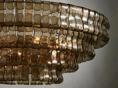Ghiaccio Round Chandelier 24"36"48"60"