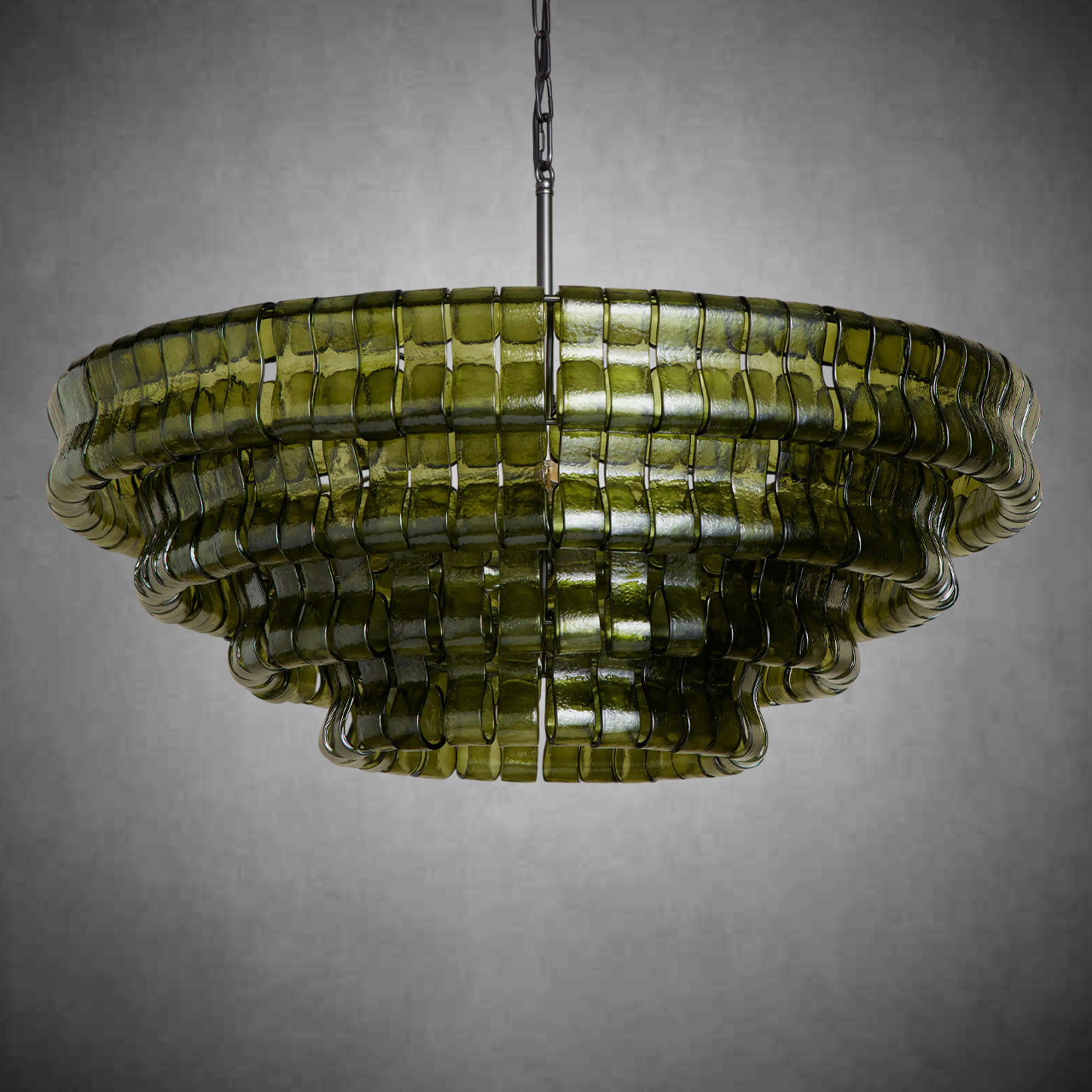 Ghiaccio Round Chandelier 24"36"48"60"