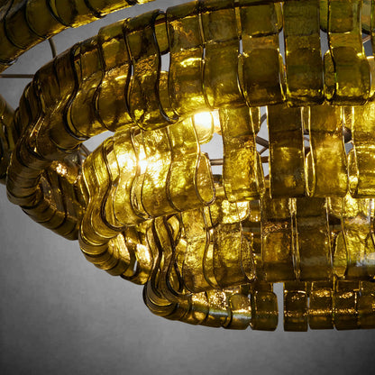 Ghiaccio Round Chandelier 24"36"48"60"