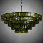 Ghiaccio Round Chandelier 24"36"48"60"