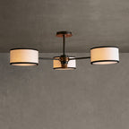 Daphne Fabric Flush Mount