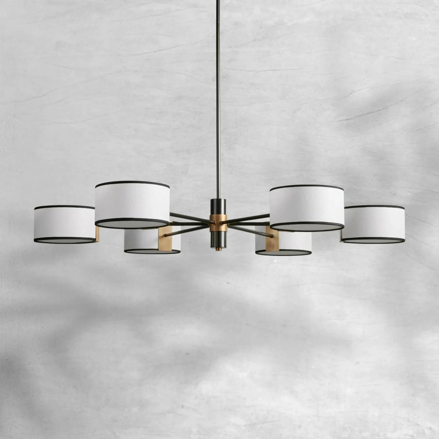 Daphne Fabric Round Chandelier