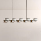 Daphne Fabric Linear Chandelier
