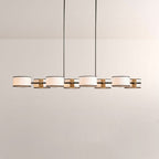 Daphne Fabric Linear Chandelier