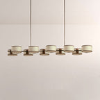 Daphne Fabric Linear Chandelier