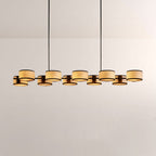 Daphne Fabric Linear Chandelier