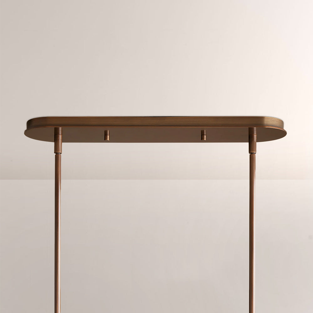 Daphne Metal Linear Chandelier