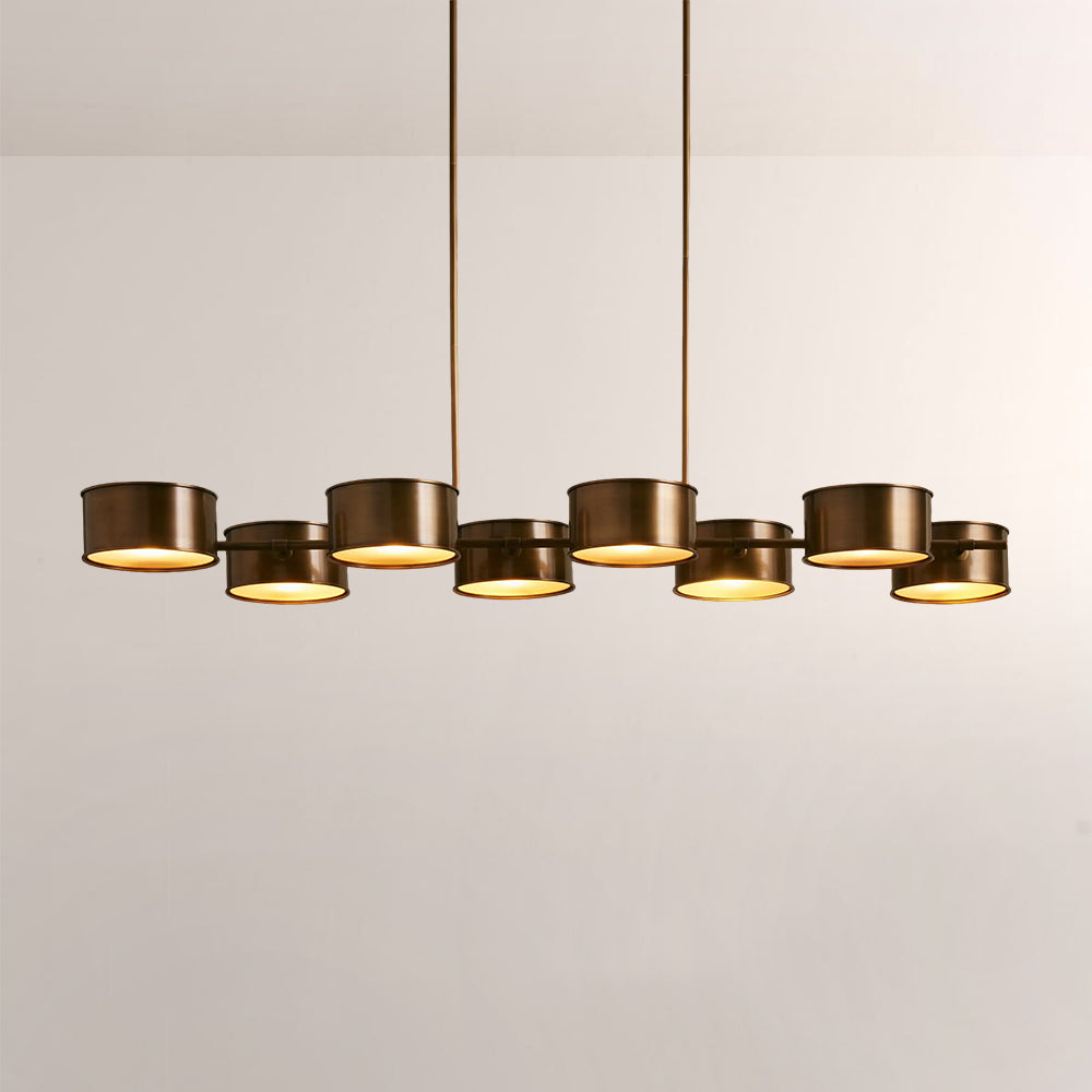 Daphne Metal Linear Chandelier