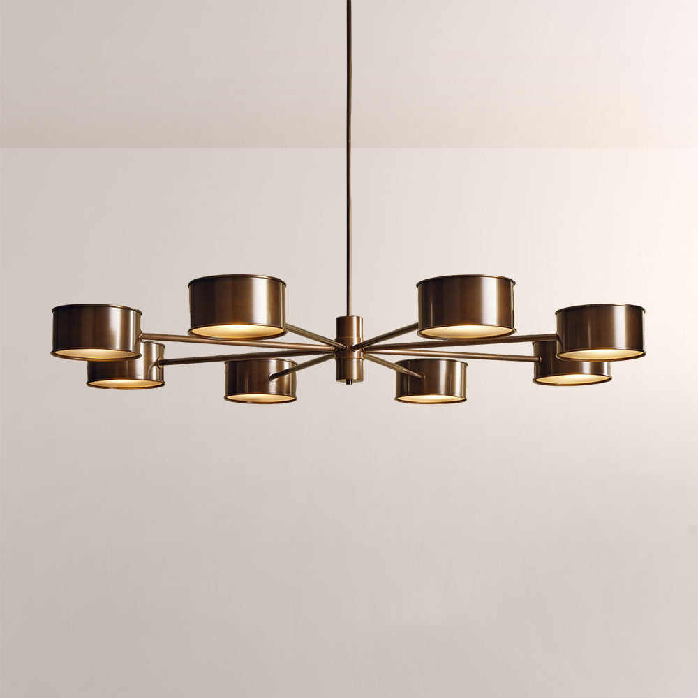 Daphne Metal Round Chandelier