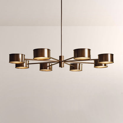 Daphne Metal Round Chandelier