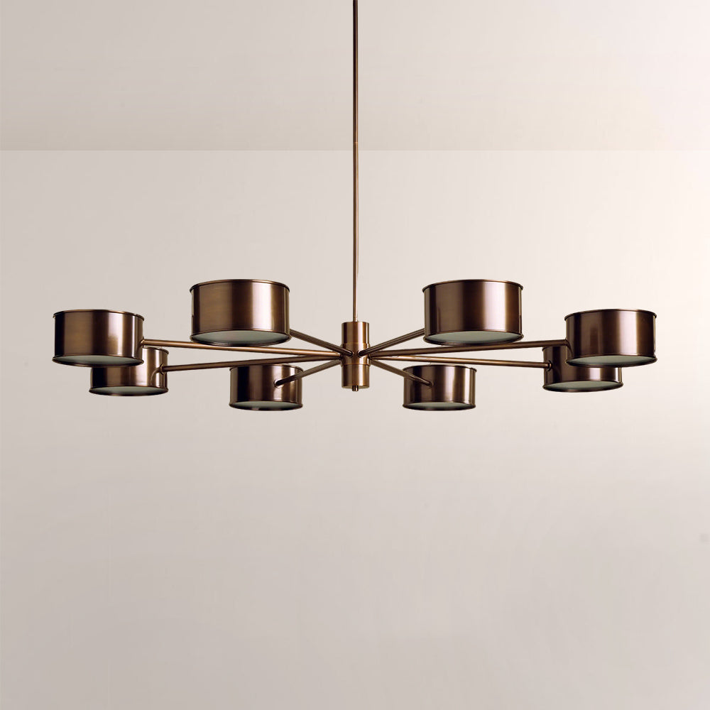 Daphne Metal Round Chandelier