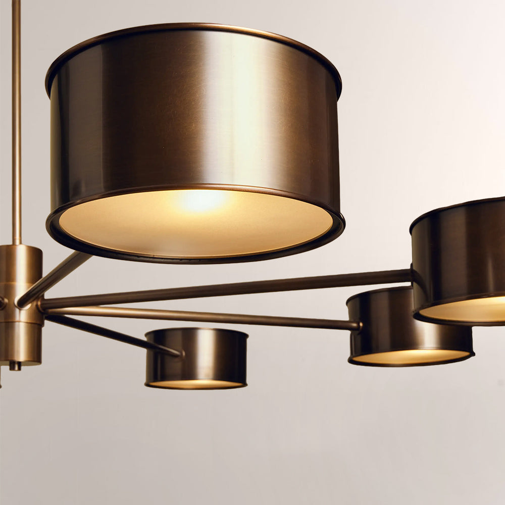 Daphne Metal Round Chandelier