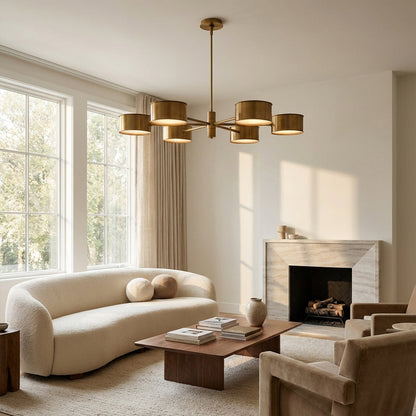 Daphne Metal Round Chandelier