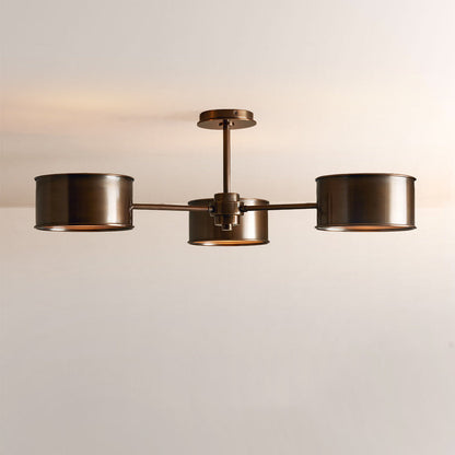 Daphne Metal Flush Mount
