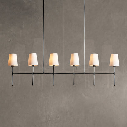Rhodes Linear Chandelier 5 Light / 6 Light