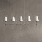 Rhodes Linear Chandelier 5 Light / 6 Light