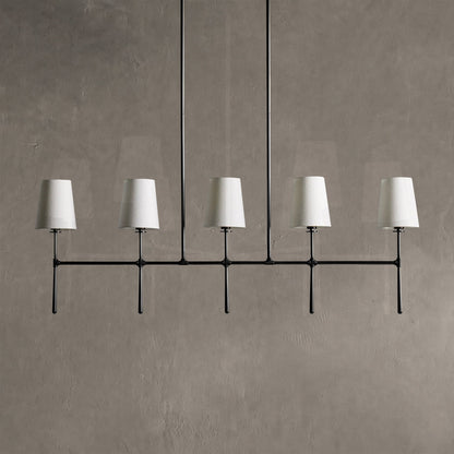 Rhodes Linear Chandelier 5 Light / 6 Light