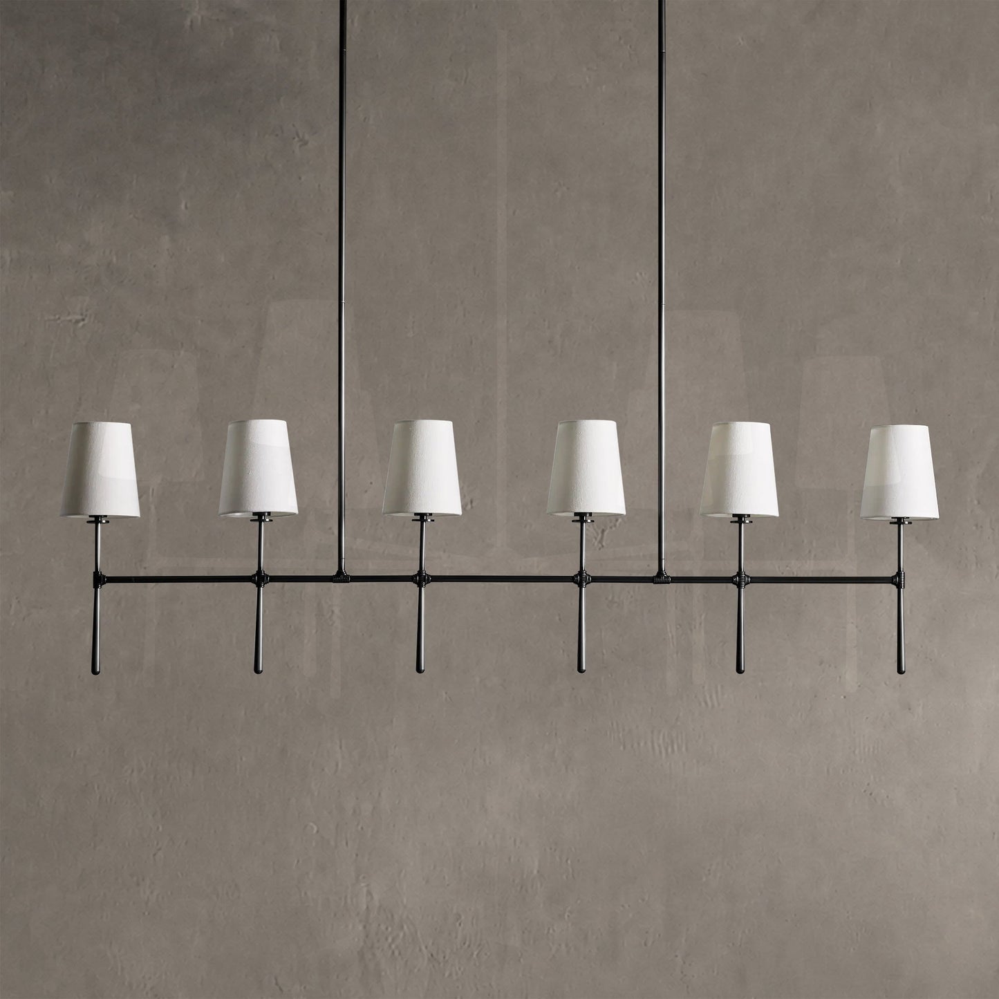 Rhodes Linear Chandelier 5 Light / 6 Light