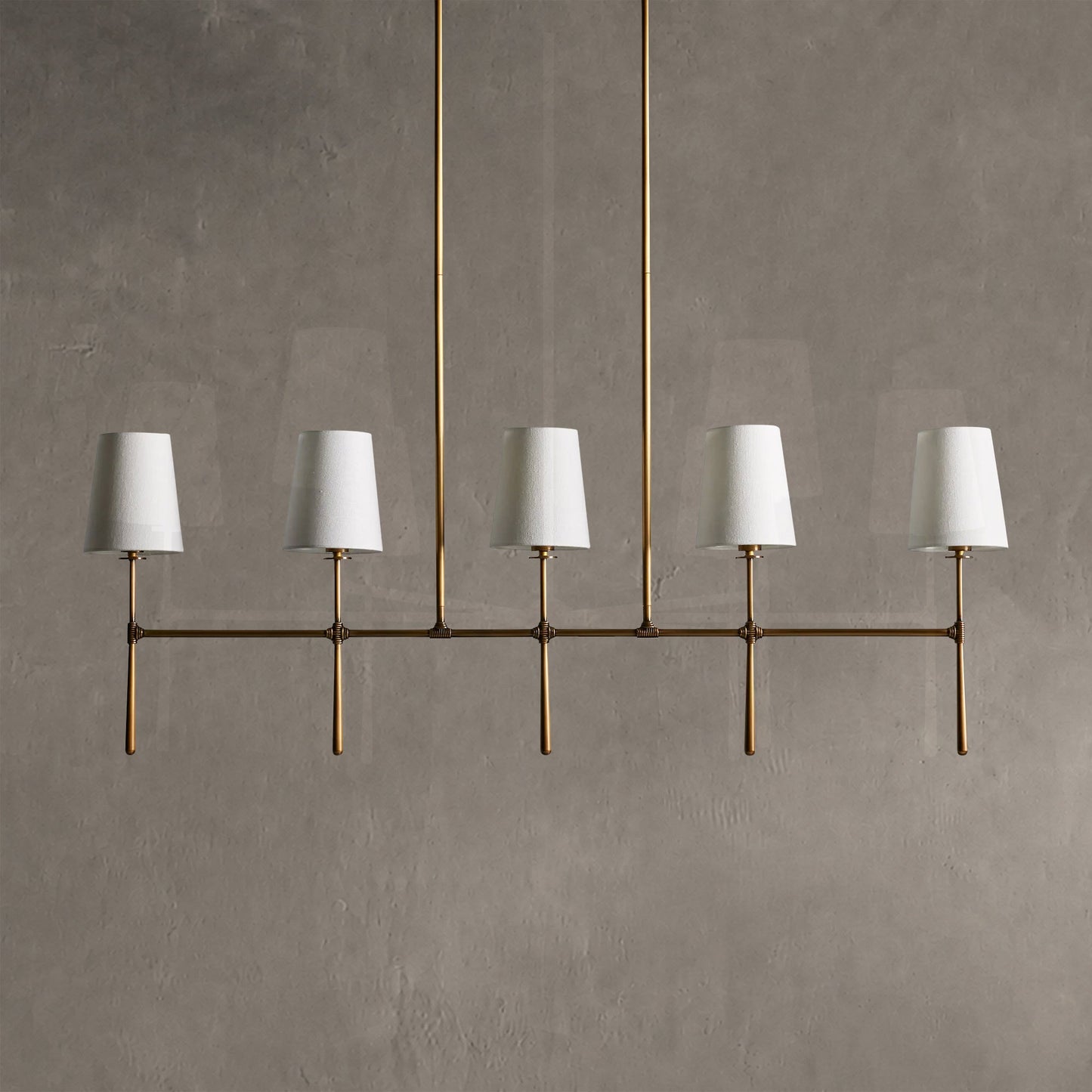 Rhodes Linear Chandelier 5 Light / 6 Light