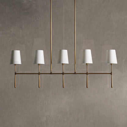 Rhodes Linear Chandelier 5 Light / 6 Light
