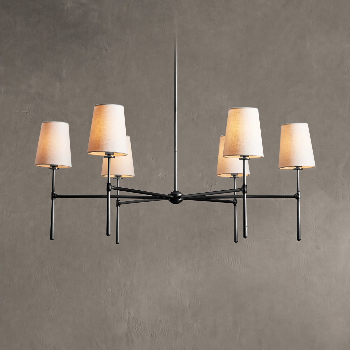 Rhodes Round Chandelier 4 Light / 6 Light