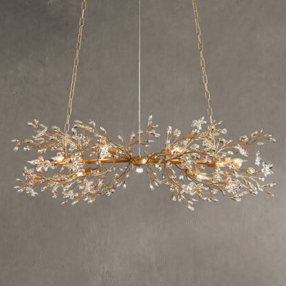 Fiore Linear Chandelier 43"51"68"