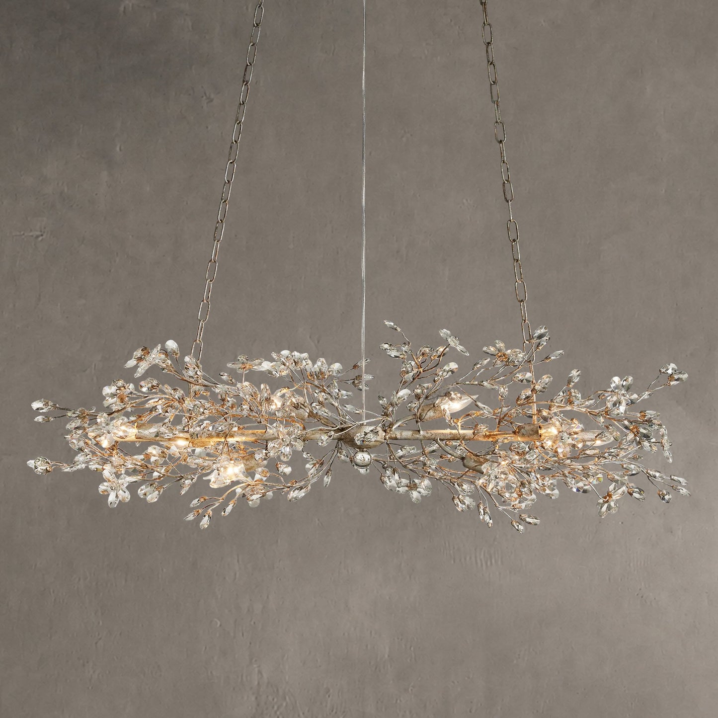 Fiore Linear Chandelier 43"51"68"
