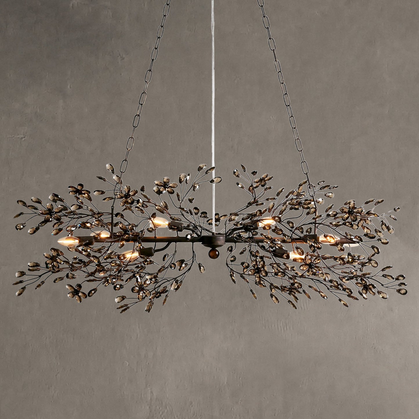 Fiore Linear Chandelier 43"51"68"