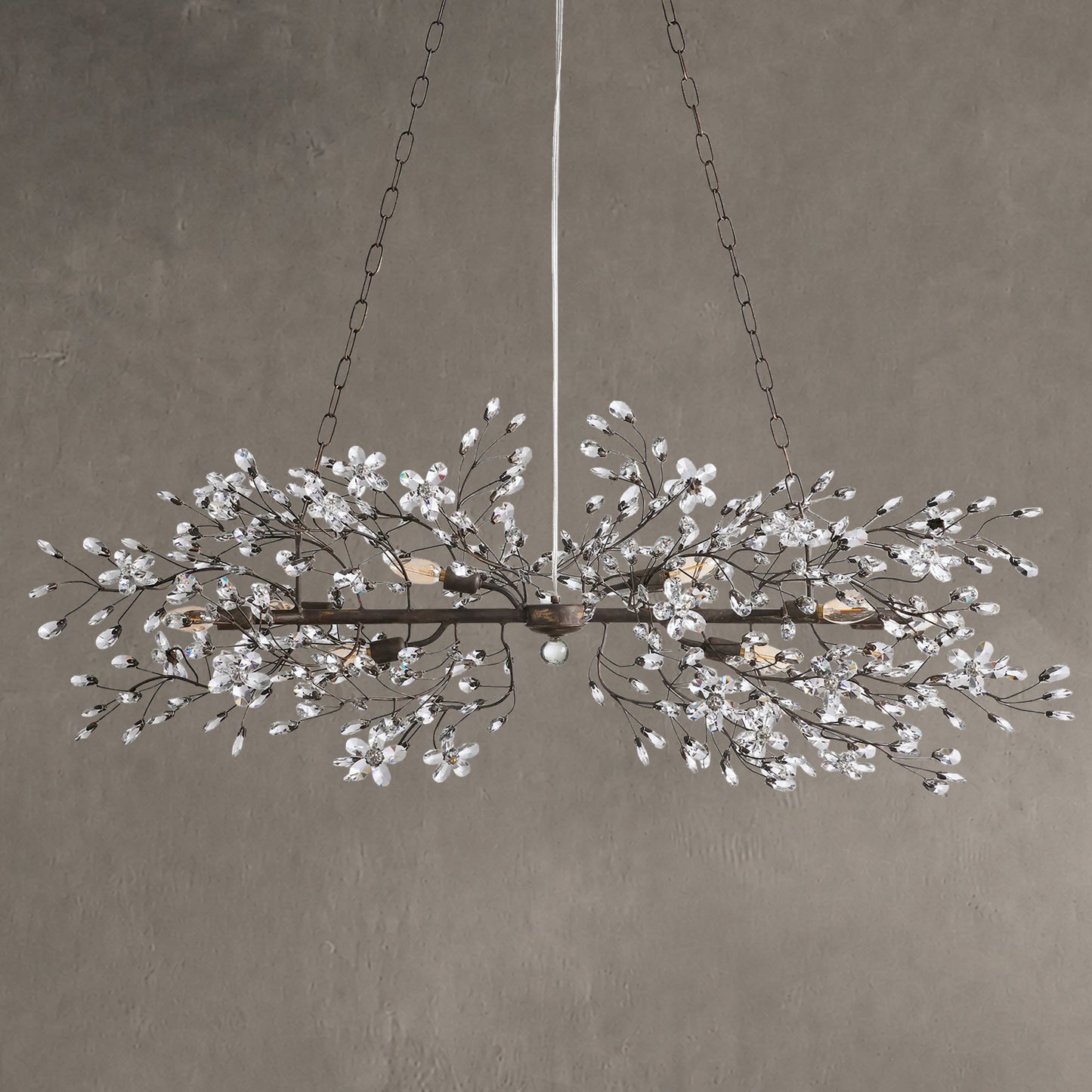 Fiore Linear Chandelier 43"51"68"