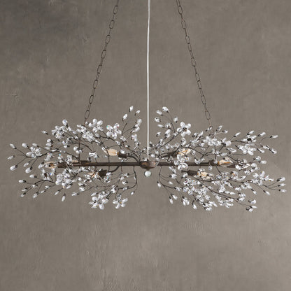 Fiore Linear Chandelier 43"51"68"
