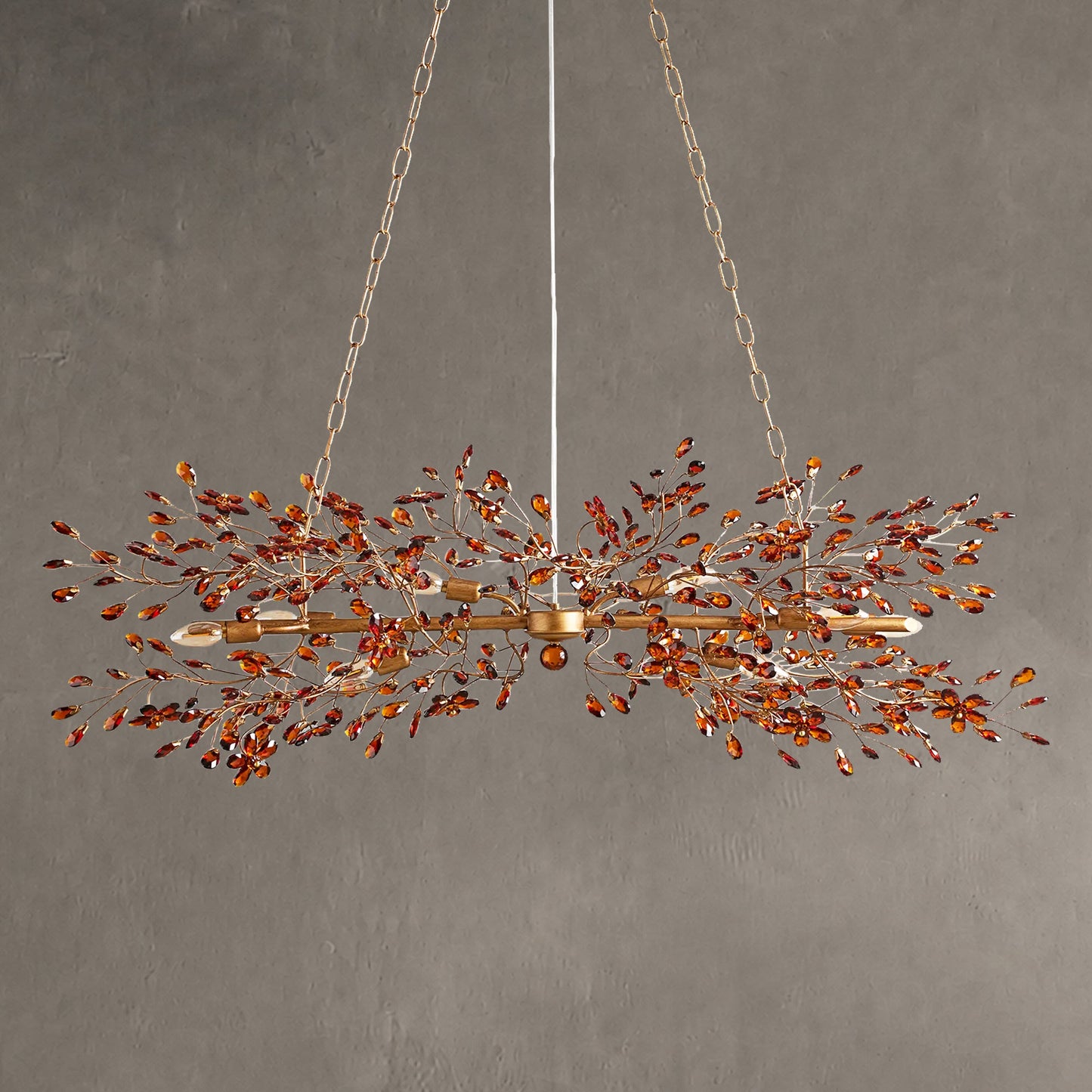 Fiore Linear Chandelier 43"51"68"