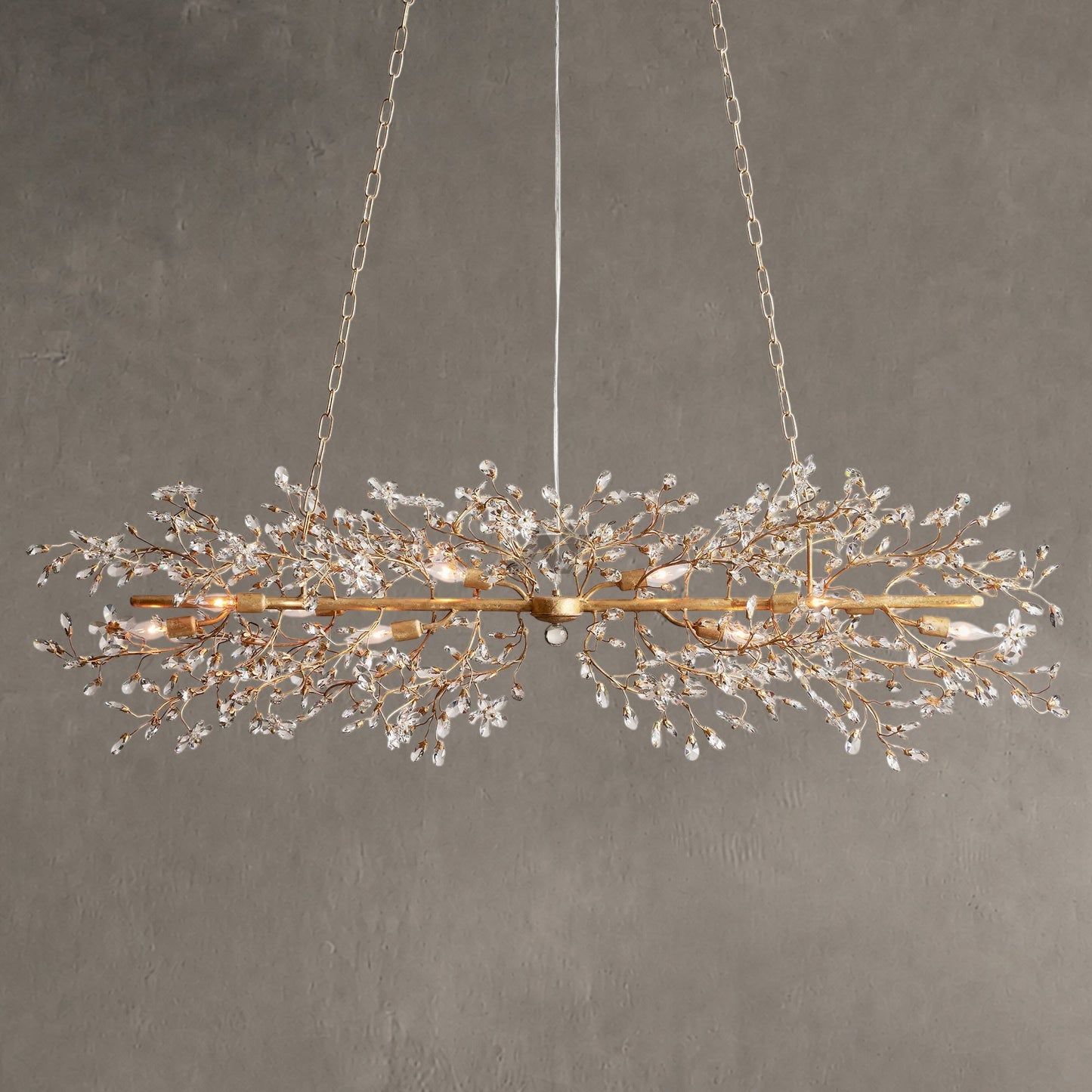 Fiore Linear Chandelier 43"51"68"