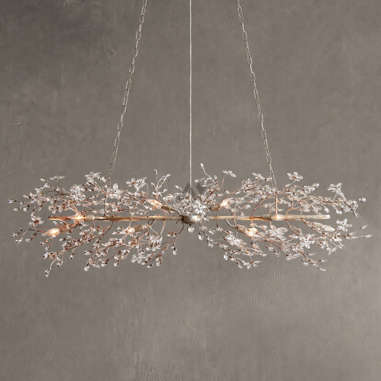 Fiore Linear Chandelier 43"51"68"