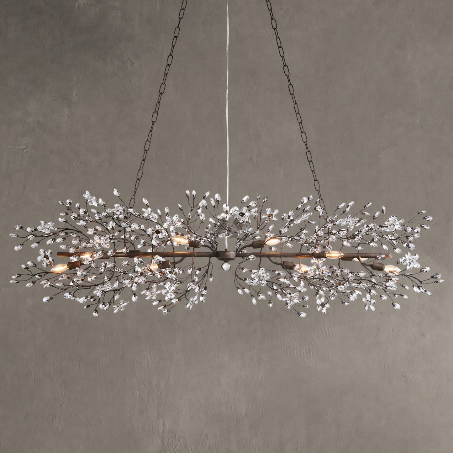 Fiore Linear Chandelier 43"51"68"