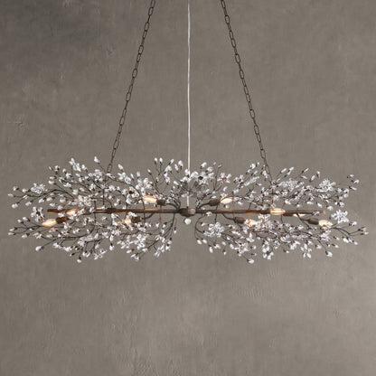 Fiore Linear Chandelier 43"51"68"