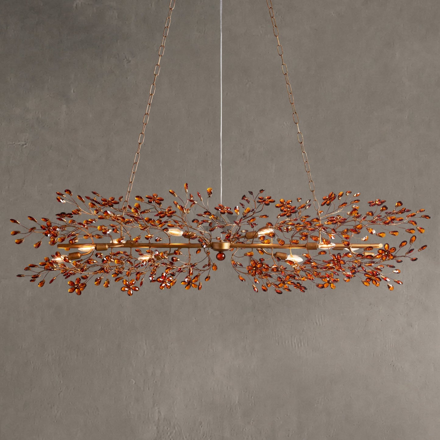Fiore Linear Chandelier 43"51"68"