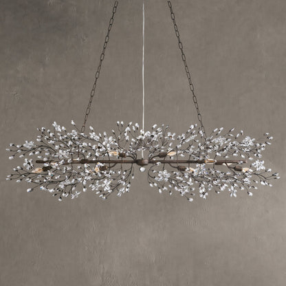 Fiore Linear Chandelier 43"51"68"