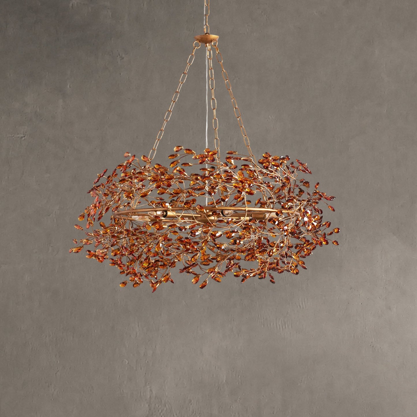 Fiore Crown Chandelier 39" 48" 60"