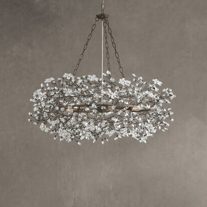 Fiore Crown Chandelier 39" 48" 60"
