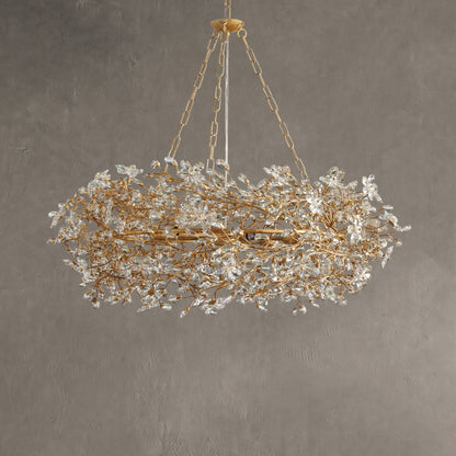 Fiore Crown Chandelier 39" 48" 60"