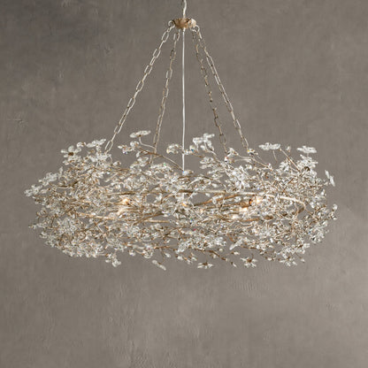 Fiore Crown Chandelier 39" 48" 60"