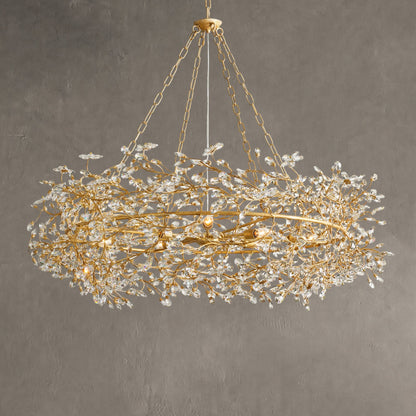 Fiore Crown Chandelier 39" 48" 60"