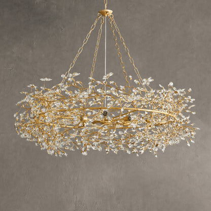 Fiore Crown Chandelier 39" 48" 60"