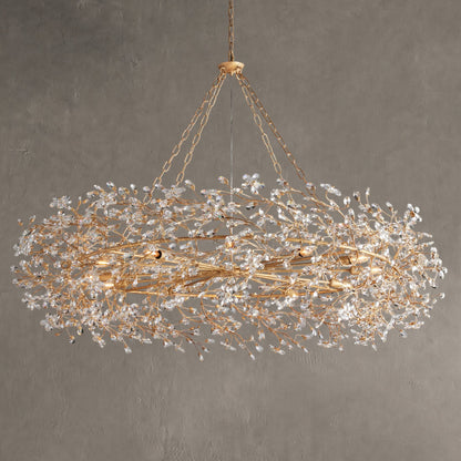 Fiore Crown Chandelier 39" 48" 60"