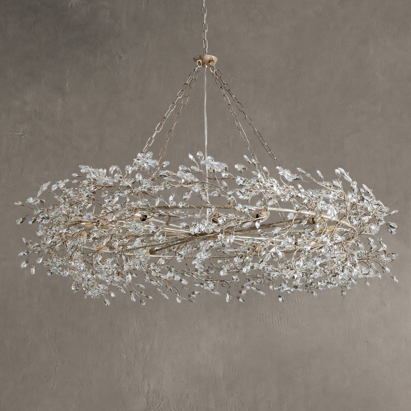 Fiore Crown Chandelier 39" 48" 60"