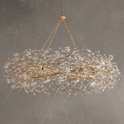 Fiore Crown Chandelier 39" 48" 60"