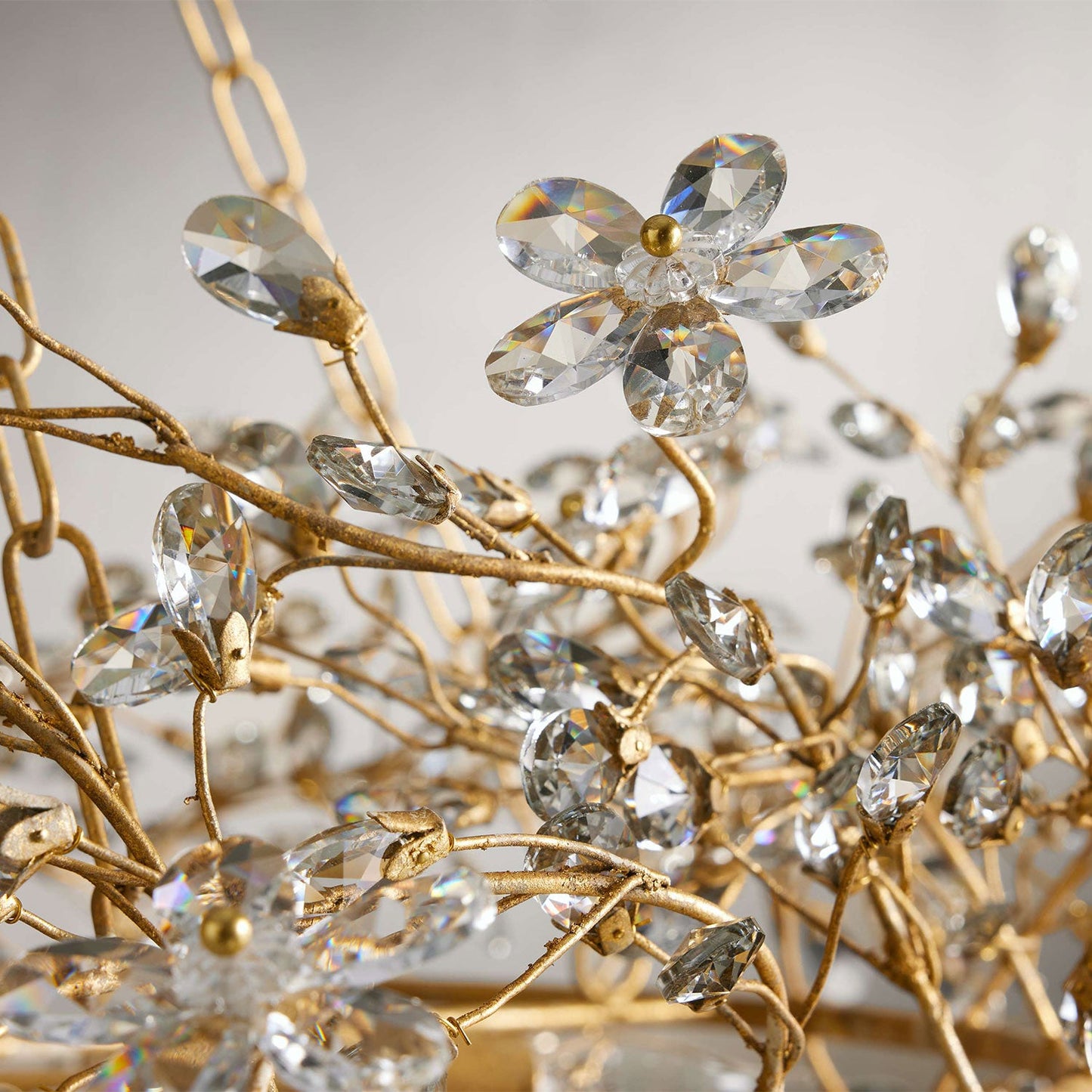 Fiore Crown Chandelier 39" 48" 60"