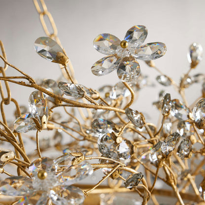 Fiore Crown Chandelier 39" 48" 60"