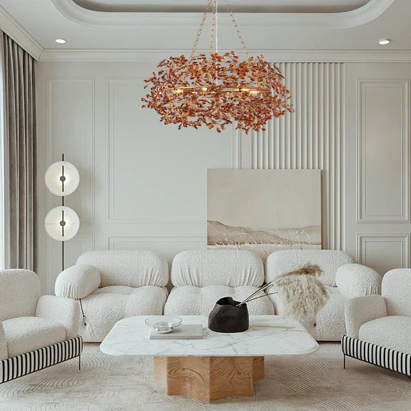Fiore Crown Chandelier 39" 48" 60"