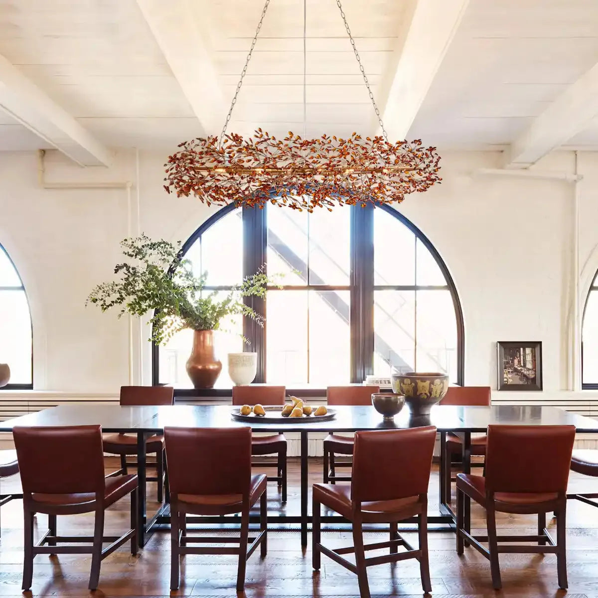 Fiore Crown Chandelier 39" 48" 60"